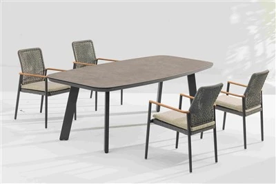 Luksus uteservering – Skifertopp og aluminium