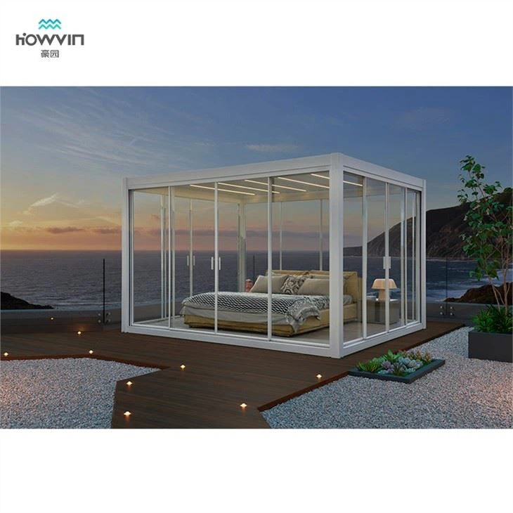 2.5 X 2.5 Pergola With Retractable Roof