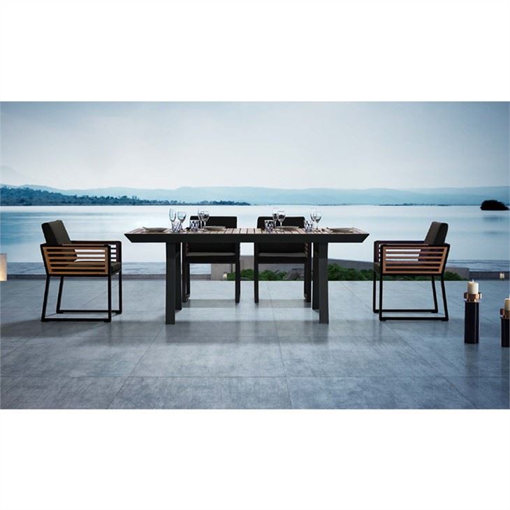 Teak Hagebord Og Stoler